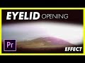 Eyelid Opening and Closing Effect (POV) as seen in Maroon 5 - WAIT | Adobe Premiere Pro CC Tutorial