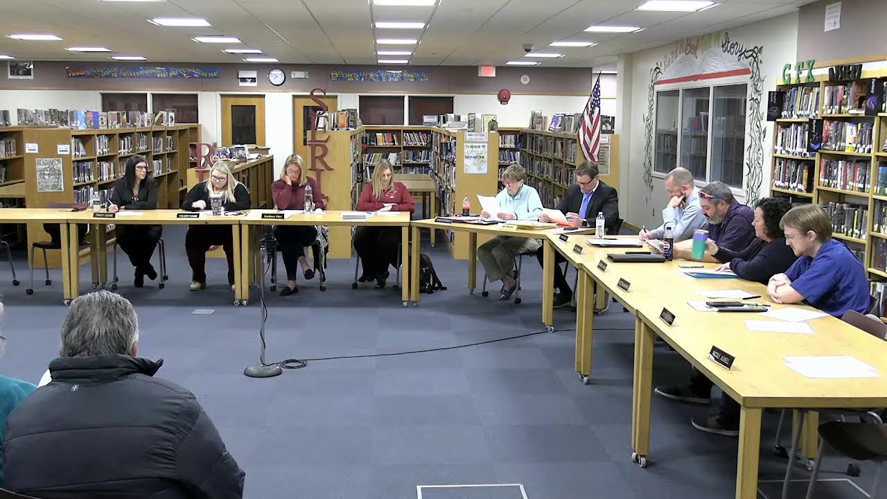 Canastota Central School Regular BOE Meeting March 12th 2024 YouTube