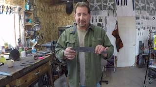 making a new knife pattern - 9 reading scale patterns
