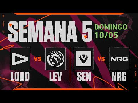 LOUD x LEV | SEN x NRG | VCT Americas Etapa 1 | Semana 5 - Dia 3