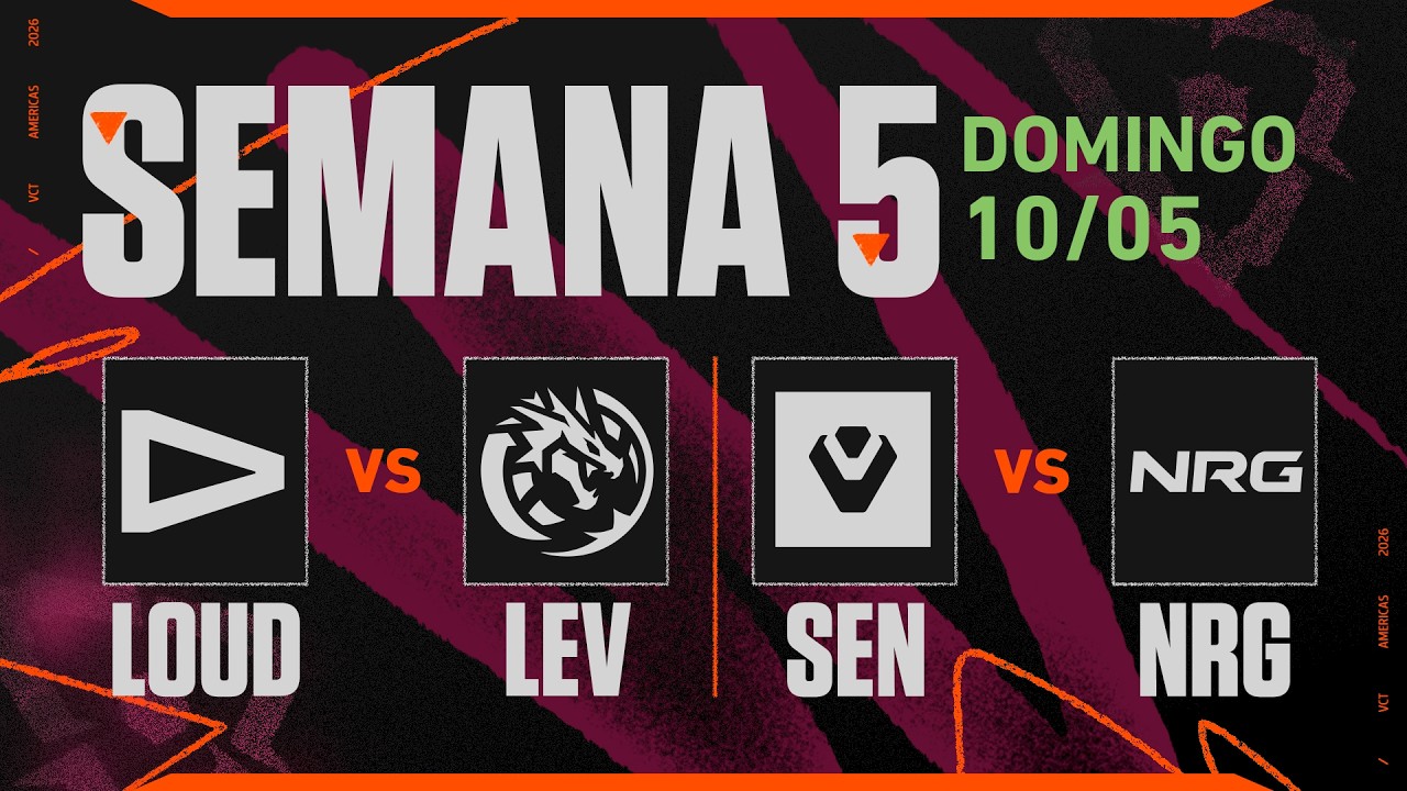 LOUD x LEV | SEN x NRG | VCT Americas Etapa 1 | Semana 5 - Dia 3
