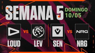 LOUD x LEV | SEN x NRG | VCT Americas Etapa 1 | Semana 5 - Dia 3