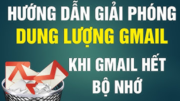 Cách Giải Phóng Dung Lượng Gmail Khi Bị Đầy Bộ Nhớ Không Thể Gửi và Nhận Mail