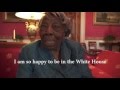 106 year-old Virginia McLaurin, at the White House for Black History Month