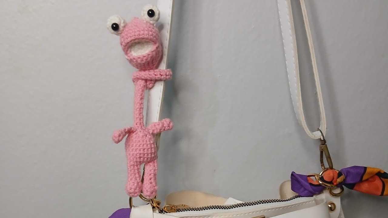 Minik kurbağam yanımda (PART2) #keşfet  #beniöneçıkart #amigurumi 