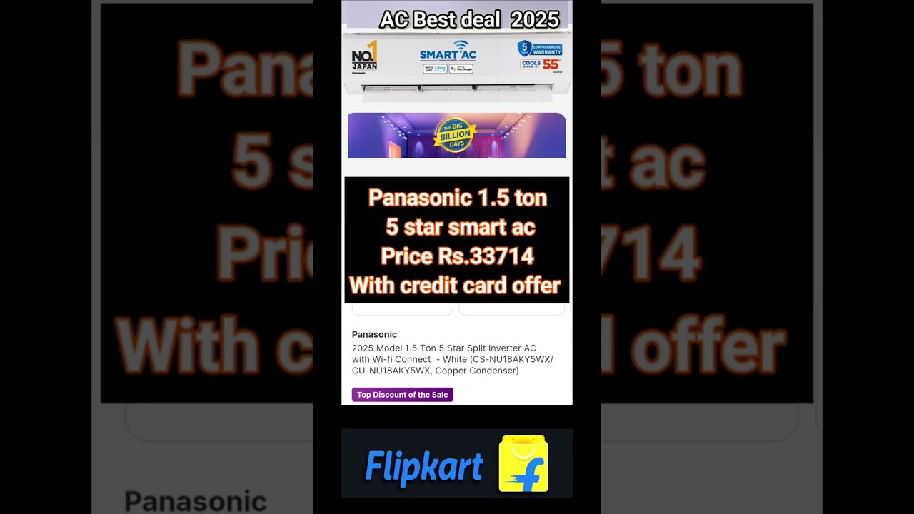 Panasonic AC best offer 2025 