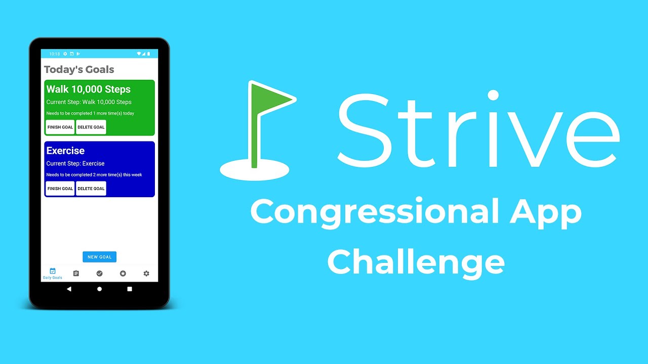 Strive - Congressional App Challenge 2021 Winner - YouTube