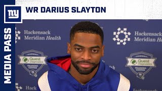 Darius Slayton on Making Most of Opportunities | New York Giants