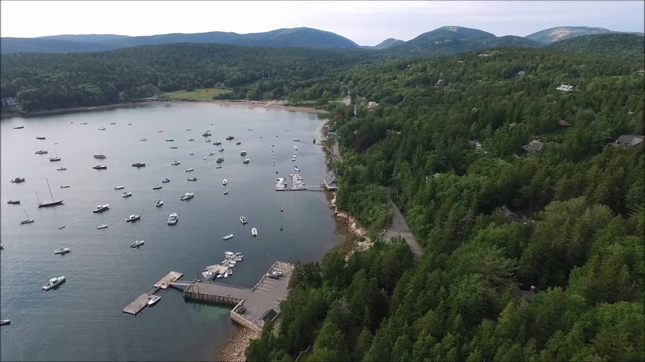 Seal Harbor Flyover Mt. Desert Island, Maine YouTube