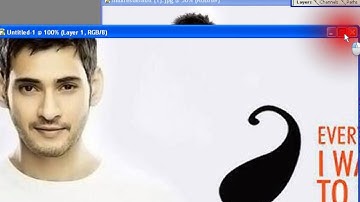 Photoshop Telugu Tutorials | Adobe Photoshop part 19 About Move tool