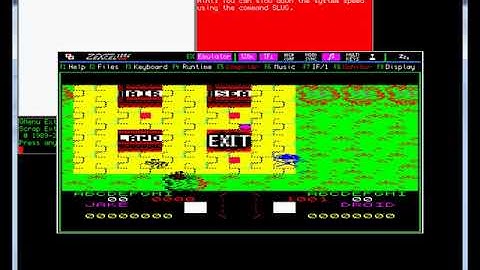 The Centurions - Sinclair QL - emulador QPC II 4.02 ZeXcel 0.33