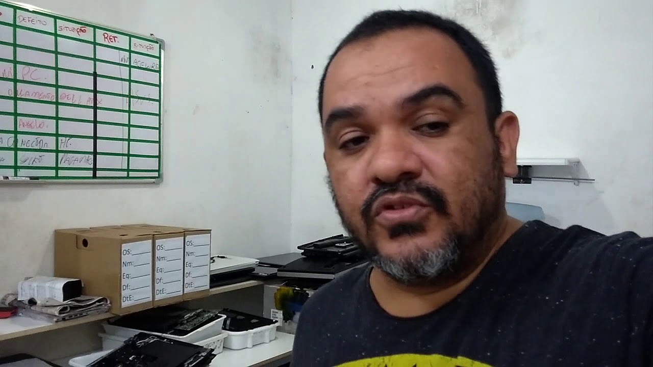 dell 7520 desligando - YouTube