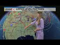 Monday brings a brief taste of fall before summer heat and humidity return Tuesday