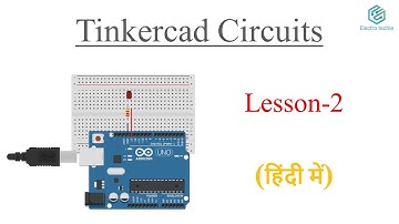 LED Blink with Arduino in Tinkercad Circuits (In Hindi)