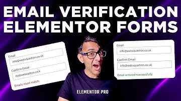 E-mailverificatielogica toevoegen aan Elementor-formulieren