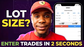 How To Calculate Lot Sizes Perfectly  Enter Forex Trades in 2 Seconds