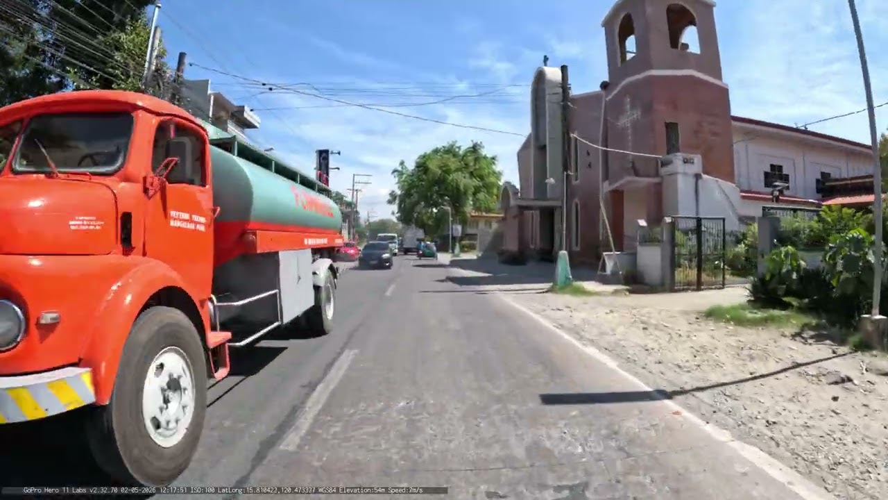 Driving Bayambang to SM City Rosales Parking Lot, Pangasinan, Philippines