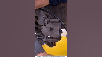 How to Change a Brake Rotor | Step-by-Step Car Repair Guide 🚗🔧#shortsfeed #mechanic