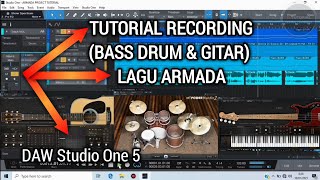 Tutorial Recording Take Midi ARMADA BAND | Free download studio one 5