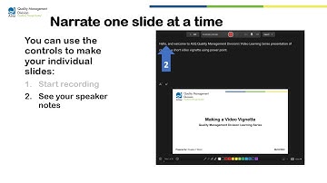 Making a Video Vignette