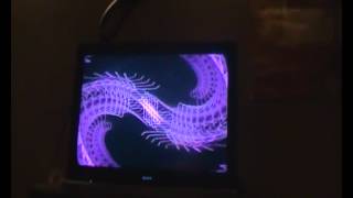 ProjectM Visualisations in XBMC on a Sony Bravia