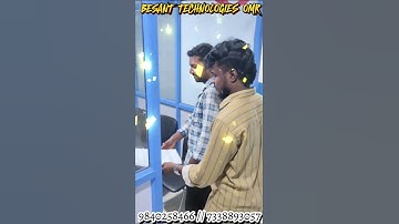 7 Years career Break to Data Scientist with 4 LPA|Join & Get Placements|Besant Technologies #shorts