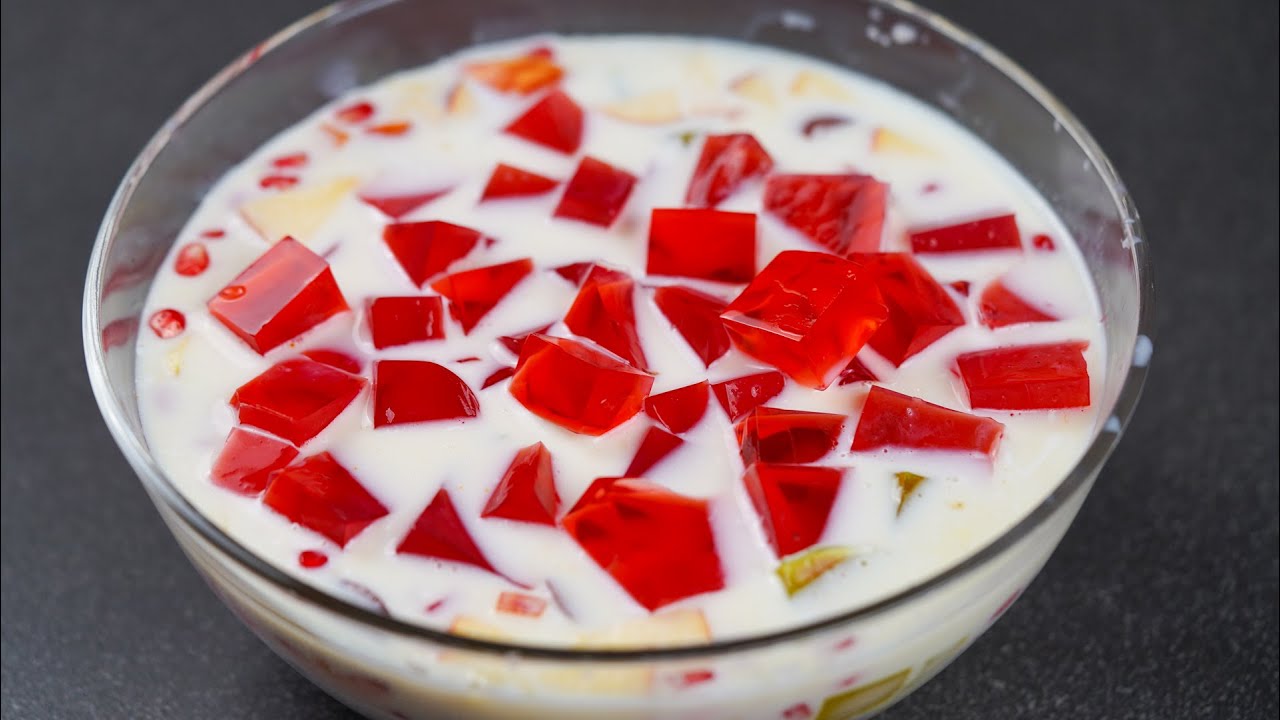SAGO JELLY FRUIT DESSERT RECIPE FRUITS DESSERT JELLY TAPIOCA FRUIT