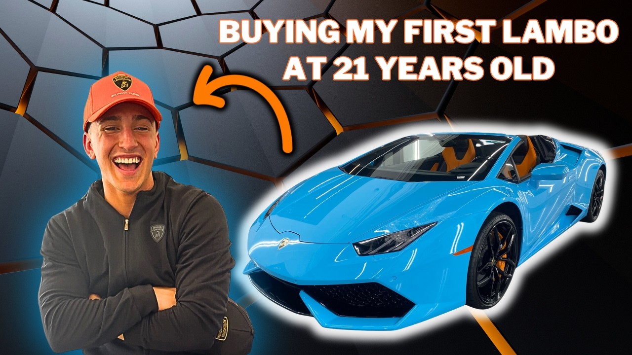 How I bought my dream Lamborghini at 21 years old - YouTube
