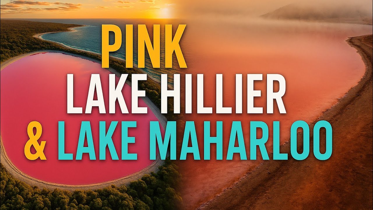 Journey to the World's Most Amazing Pink Lakes! | Australia vs Iran's Pink Lake Wonders