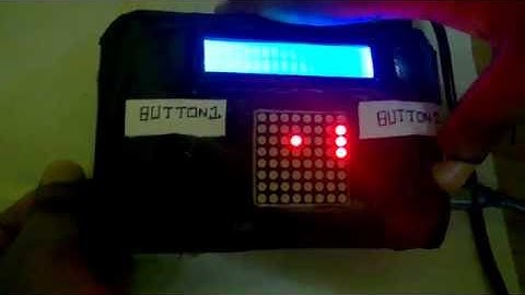 GAMEDUINO | GAMING DEVICE USING ARDUINO AND DOT MATRIX