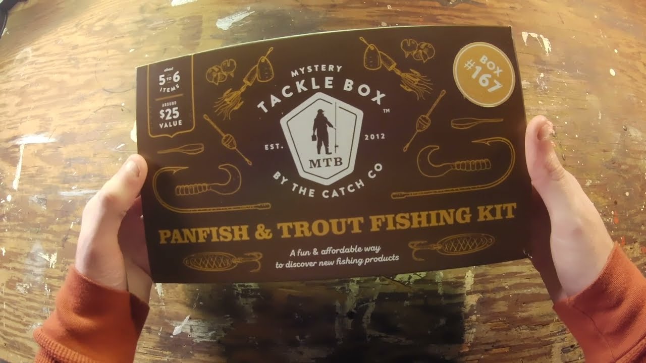 Mystery Tackle Box 167: Panfish and Trout Fishing Kit 