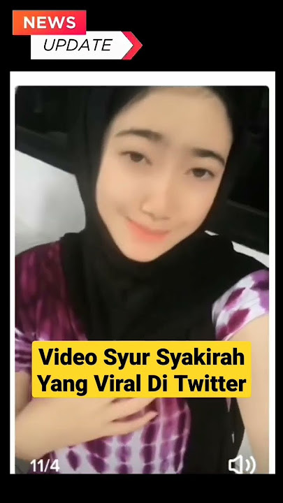 viral netizen Vidio hot syur Syakira lanjutan ada di branda
