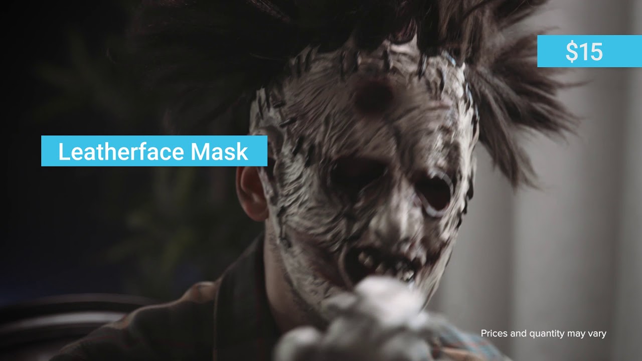 Wish: leatherface and bones - Leatherface mask , fake bones