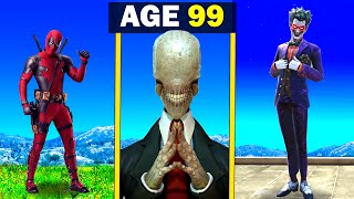 Surviving 99 YEARS As SUPERHERO in GTA 5 (PART-7)