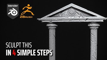 Sculpt Pro 3D Details in Blender & ZBrush (In Just 4 Steps)