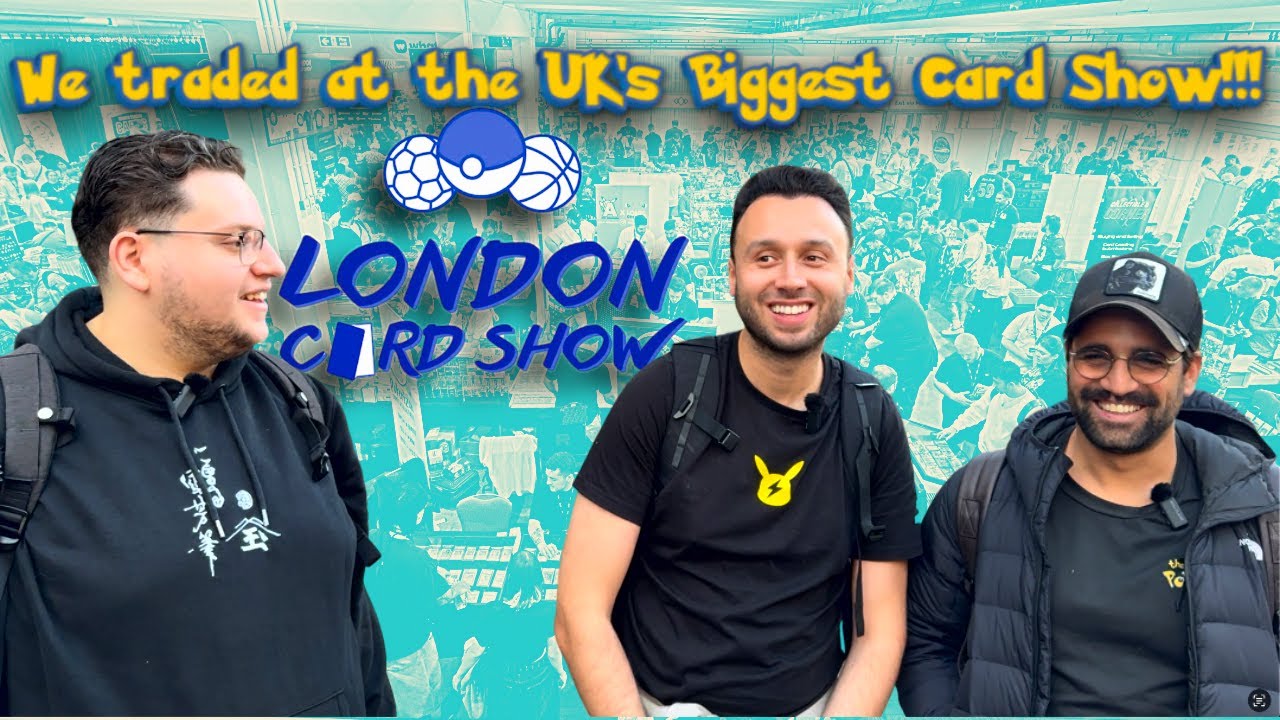 Мы торговали на крупнейшей в Великобритании выставке карт — The PokeTrio на LCS (London Card Show)