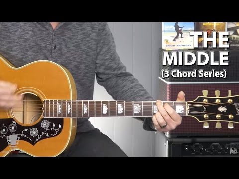 How to Play The Middle by Jimmy Eat World -3 Chord Series Guitar Lesson