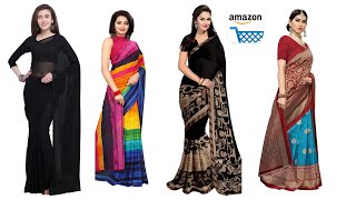 Amazon Affordable Partywear saree haul I WEDDING PARTY SAREE HAUL | Saree Haul Amazon #shorts