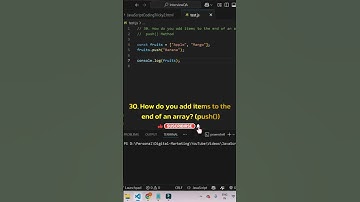 The SHOCKING Truth About JavaScript push() Method