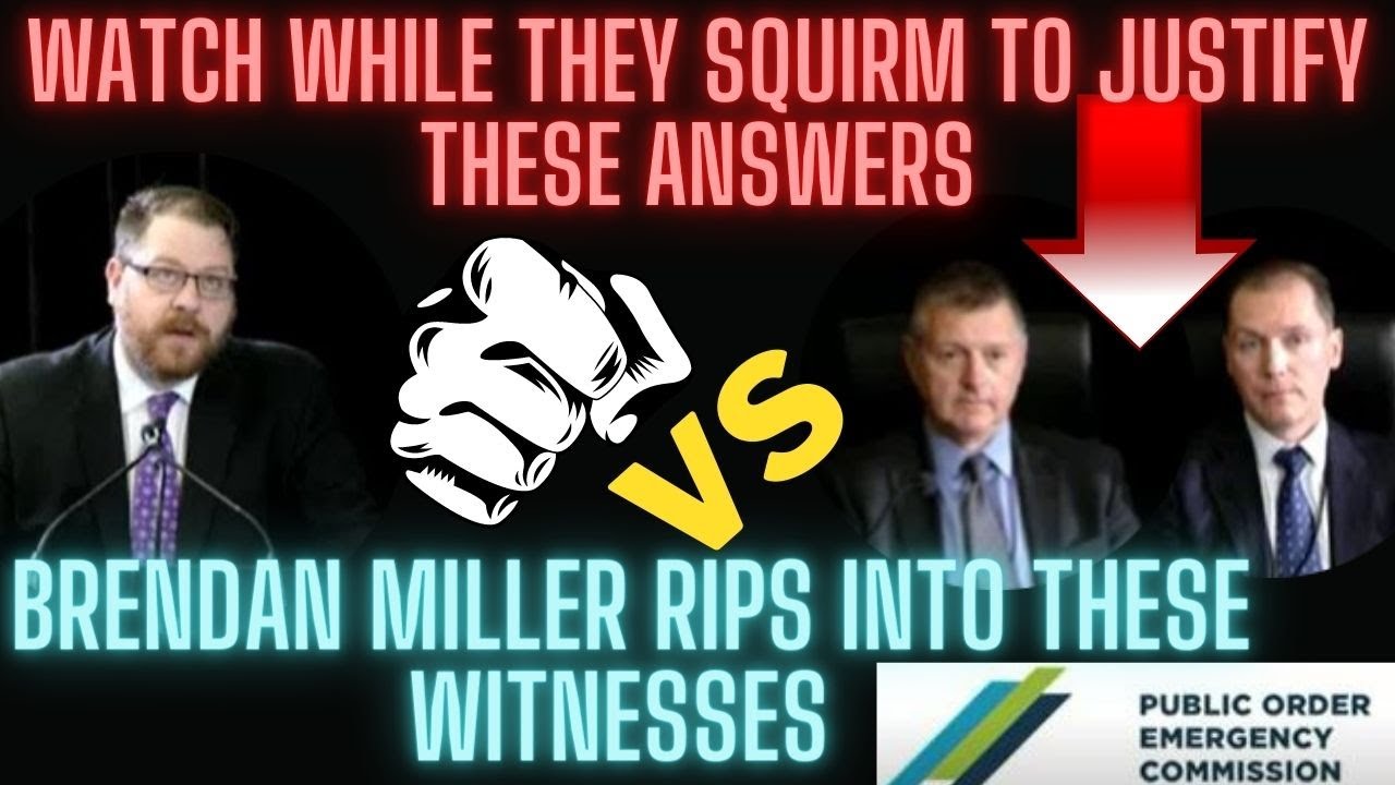 Watch them squirm, Brendan Miller Freedom Corp Lawyer rips into these