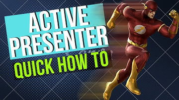 Active Presenter 8 - QUICK HOW TO - Best Free Screen Recorder and Video Editor (2022)