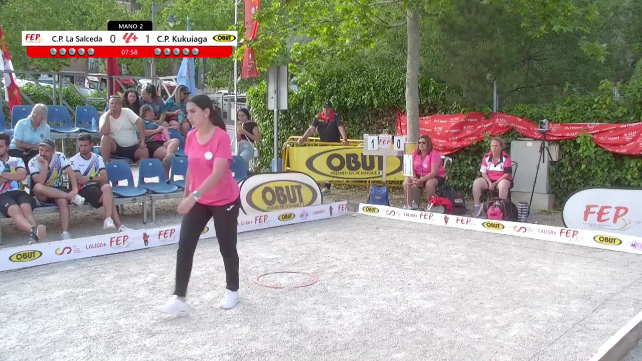 Cto de España Trip. Fem. Copa S.M. la Reina - C.P. La Salceda Vs C.P. Kukuiaga. 1/4 de final. Alcoy