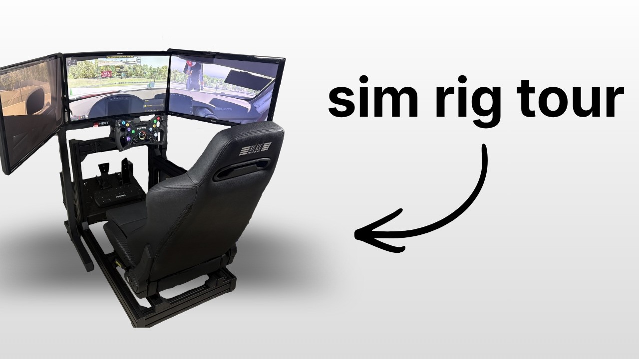 A Tour Of My Dream Sim Racing Rig - YouTube