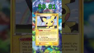 Top 15 Pichu Pokemon Cards (Price)(English) (October 2025)