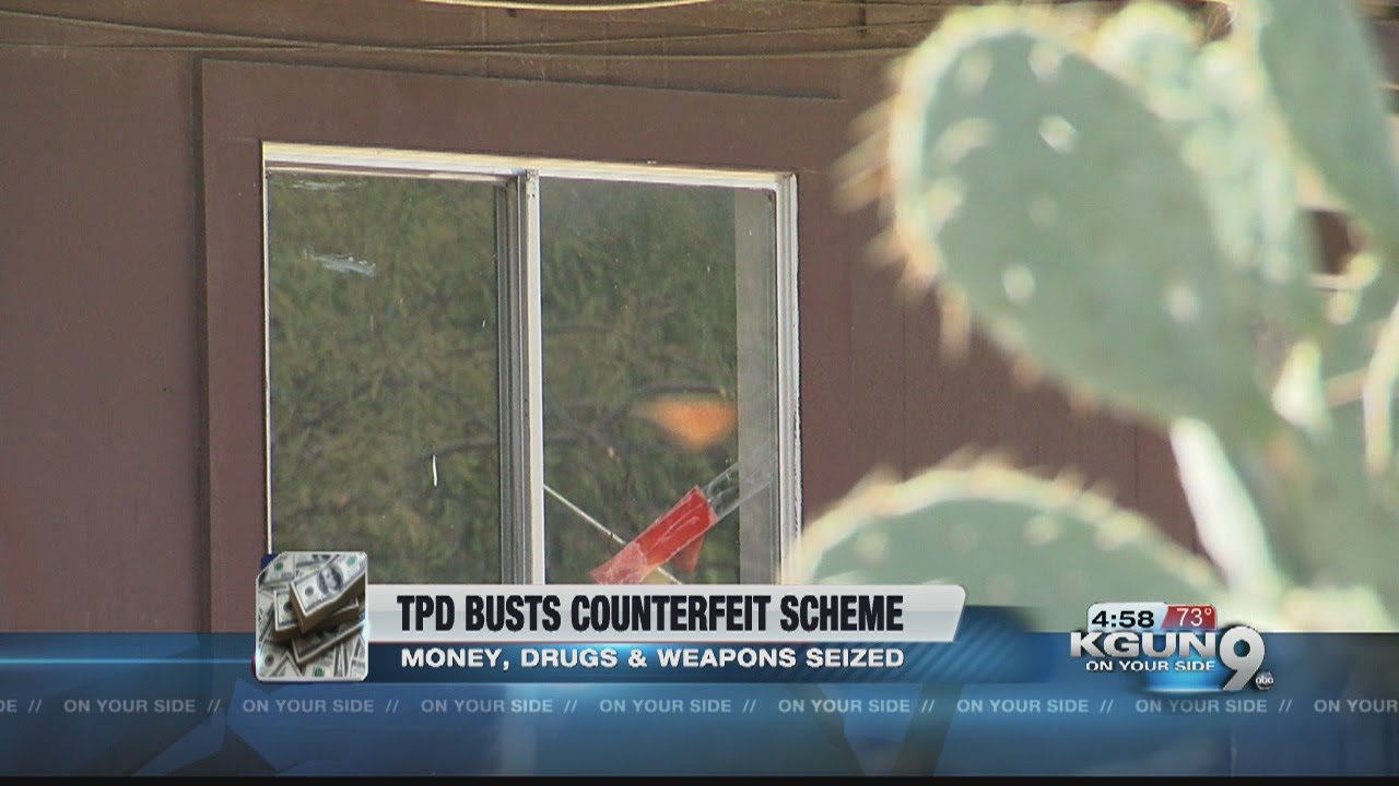 Police arrest three in counterfeit currency bust - YouTube