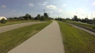 Bike adventure on the Muskegon Lakshore Trail