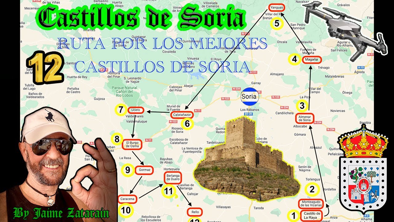 RUTA por los 12 mejores castillos de Soria