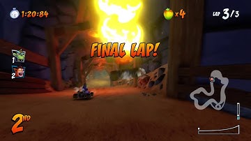 Let’s play Crash Team Racing nitro fueled part 33 (Boss race 3 *Komodo Joe*)