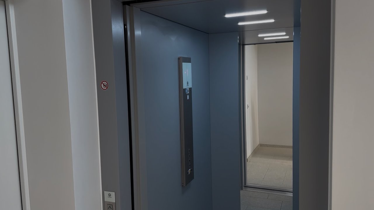 Brand new 2023 Schindler 3000 Elevator at residential building, Stuttgart-Feuerbach