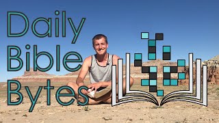Bible Byte - 3 Things We can learn from Water - John 4:13-14